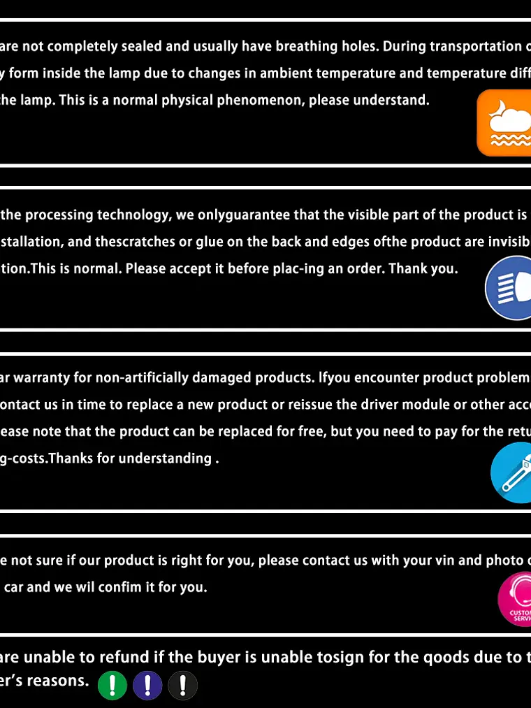 EJR Car Lights For Tesla Model 3 Y 2019-2023 LED  8