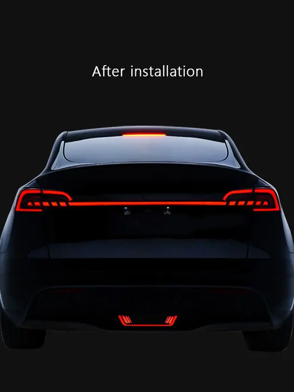 EJR Car Lights For Tesla Model 3 Y 2019-2023 LED  12