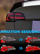 LED Tesla Model 3 / Y Sequential Starting Animated Tail Light Assembly - thumbnail 3