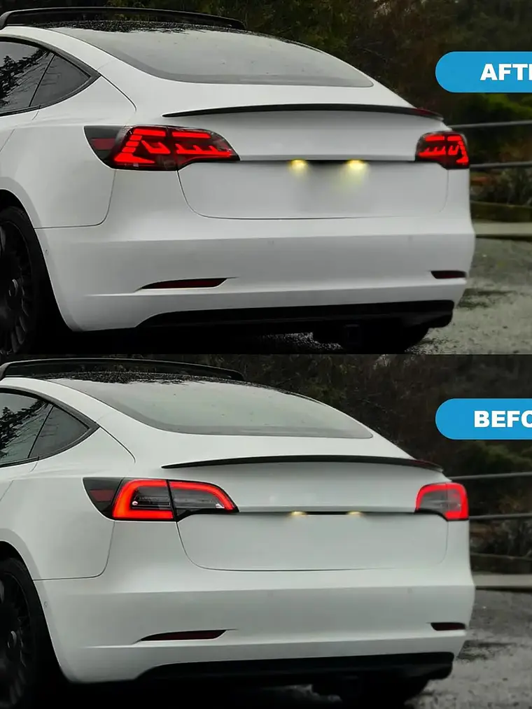 LED Tesla Model 3 / Y Sequential Starting Animated Tail Light Assembly 4