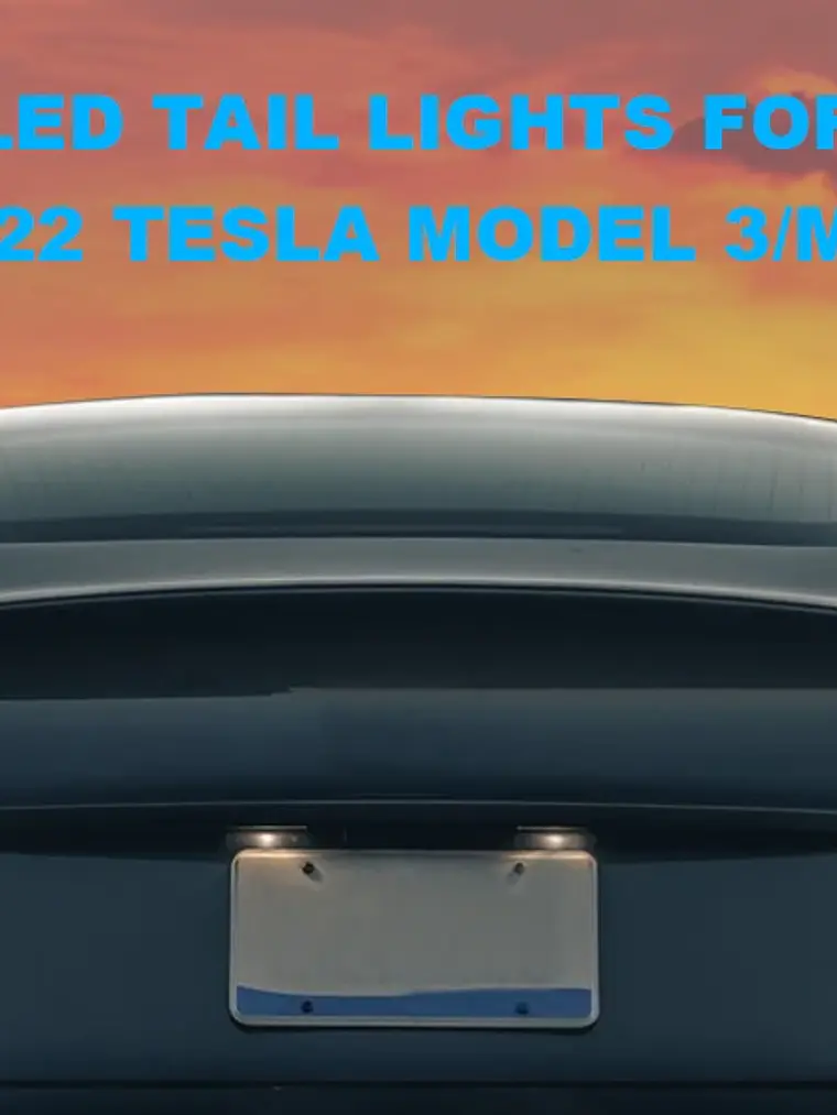 LED Tesla Model 3 / Y Sequential Starting Animated Tail Light Assembly 7