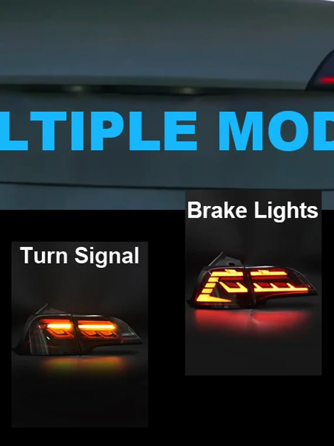 LED Tesla Model 3 / Y Sequential Starting Animated Tail Light Assembly 9