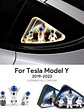 Tesla Model 3 Y 2020-2024 Rear Window Triangle LED Ambient Light Strip - thumbnail 8