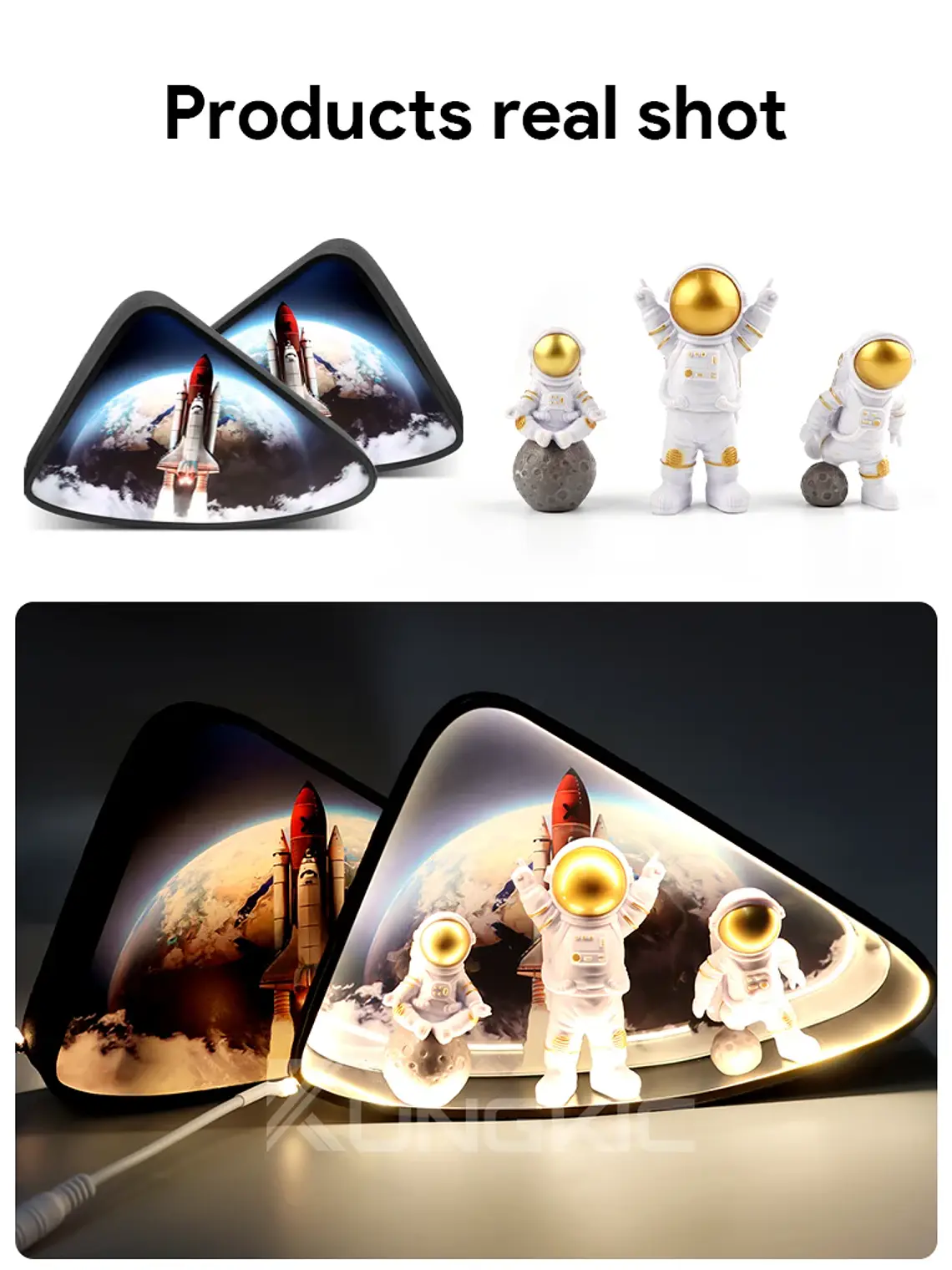 Tesla Model 3 Y 2020-2024 Rear Window Triangle LED Ambient Light Strip 15