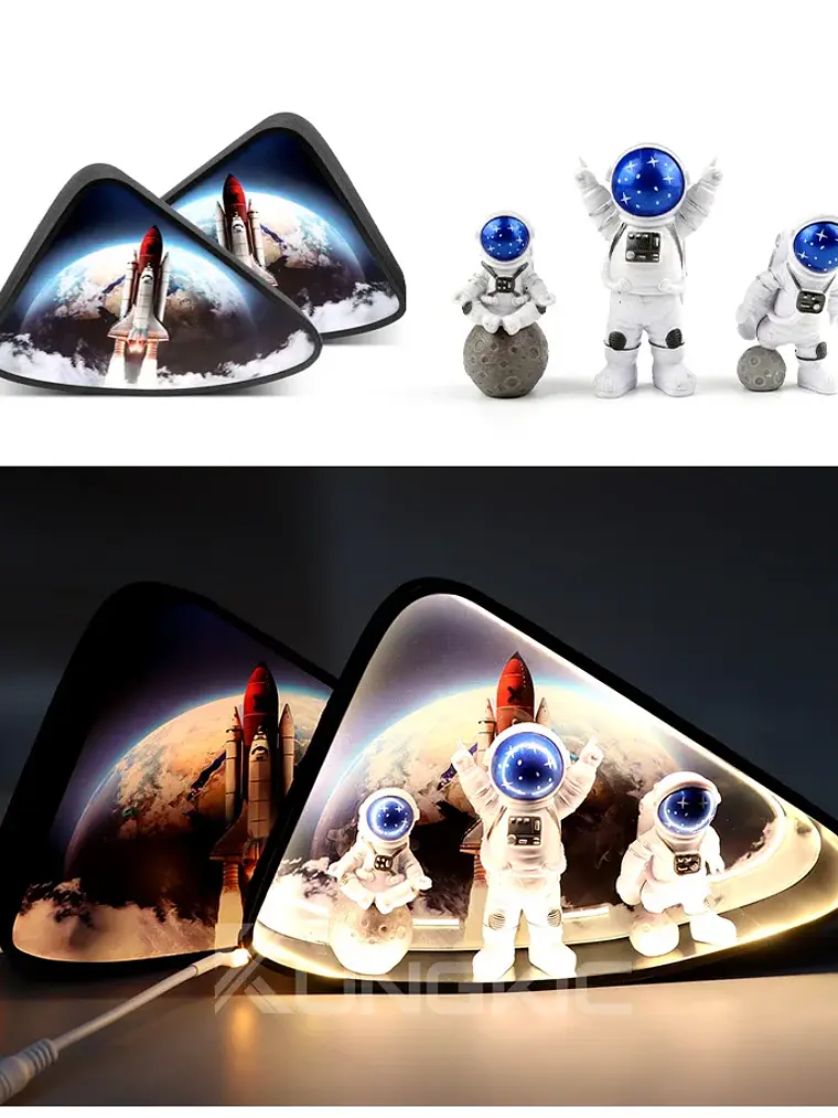 Tesla Model 3 Y 2020-2024 Rear Window Triangle LED Ambient Light Strip 17