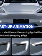 LED DRL Lights for Tesla Model Y 2021-2024 Startup Animation - thumbnail 2