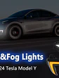 LED DRL Lights for Tesla Model Y 2021-2024 Startup Animation - thumbnail 7