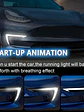 LED DRL Light for Tesla Model 3 2018 - 2024 Start-Up Animation Daytime Running Lights - thumbnail 2