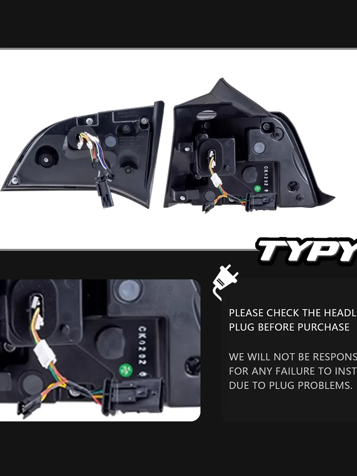 Car Lights For Tesla Model 3 /Y 2019-2022 Taillight LED Projector Tail Lamp 5