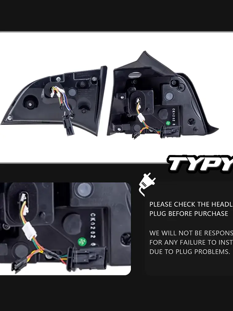 Car Lights For Tesla Model 3 /Y 2019-2022 Taillight LED Projector Tail Lamp 5