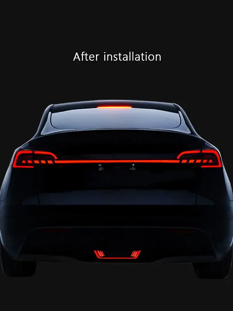 EJR Car Lights For Tesla Model 3 Y 2019-2023 Modified Flowing Turn Signal 12