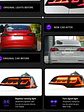 Tesla Model 3 Model Y 2019-2022 Full LED Set with DRL Sequential Turn Signal Taillights - thumbnail 11