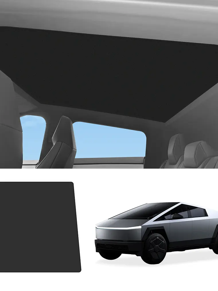Tesla Cybertruck 2024-2025 Car Skylight Sunshade Net  1