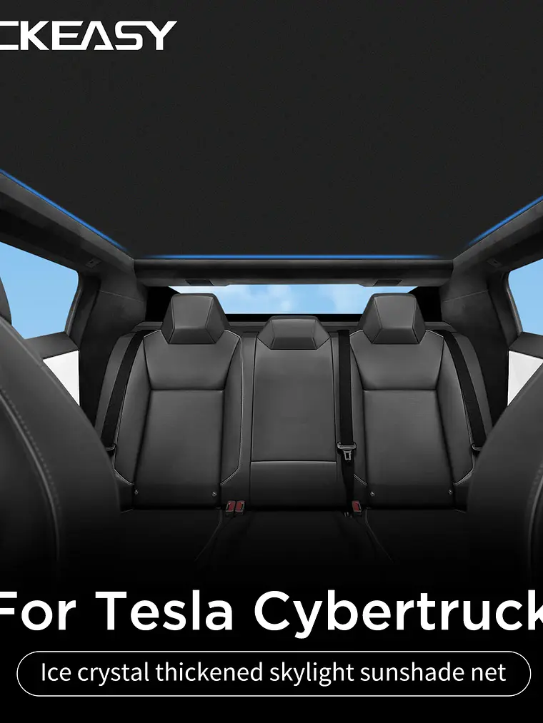 Tesla Cybertruck 2024-2025 Car Skylight Sunshade Net  3