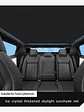 Tesla Cybertruck 2024-2025 Car Skylight Sunshade Net  - thumbnail 12