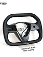 Yoke Cyber Truck Microfiber Leather Steering Wheel for for Tesla Model 3/Y - thumbnail 3