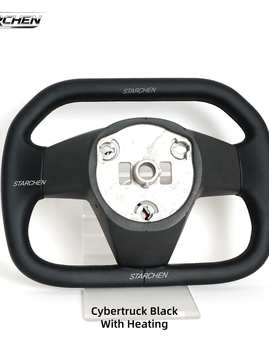 Yoke Cyber Truck Microfiber Leather Steering Wheel for for Tesla Model 3/Y 15