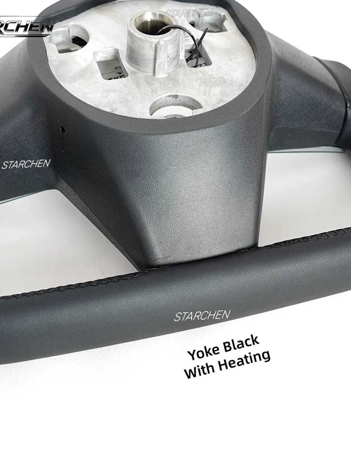 Yoke Cyber Truck Microfiber Leather Steering Wheel for for Tesla Model 3/Y 23