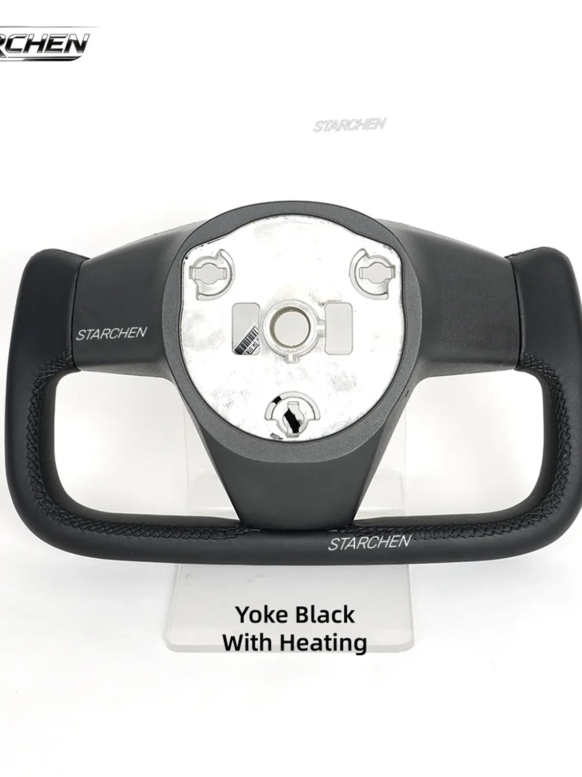 Yoke Cyber Truck Microfiber Leather Steering Wheel for for Tesla Model 3/Y 24