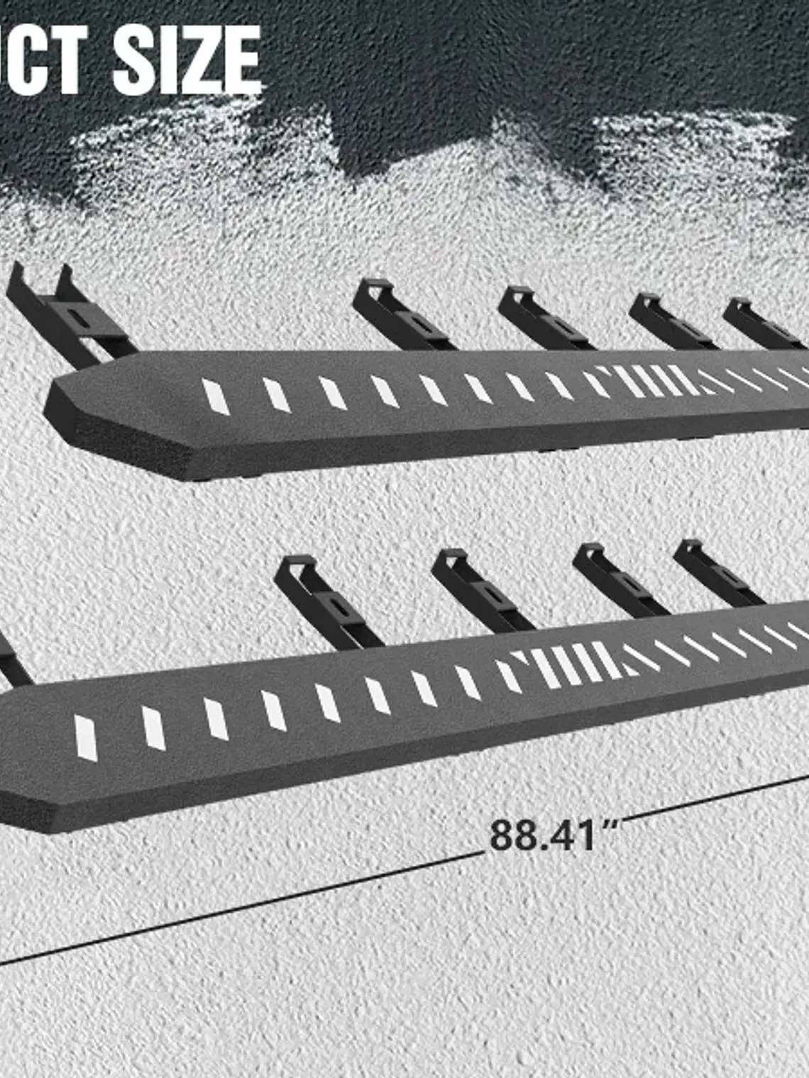 Running Boards with Heavy-Duty Steel For 2024-2026 Tesla Cybertruck  7