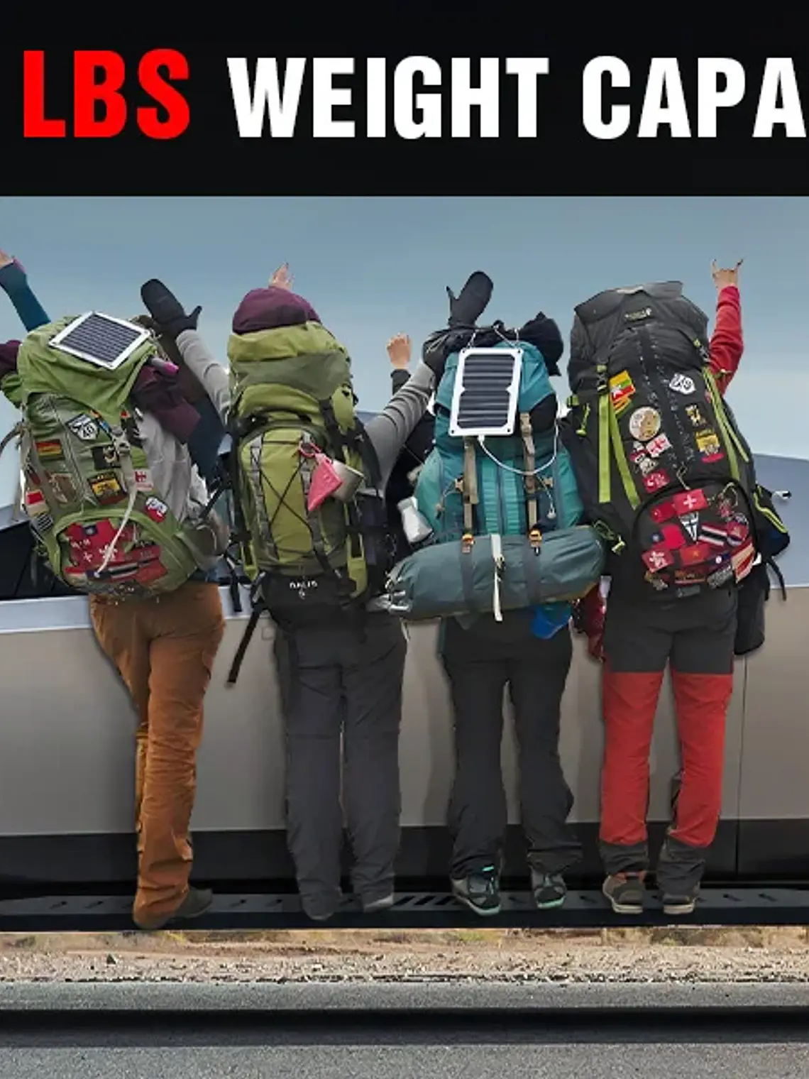 Running Boards with Heavy-Duty Steel For 2024-2026 Tesla Cybertruck  12