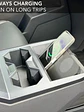 Dual Charging Pad for Tesla Cybertruck 2024-2026 with MagSafe Compatibility - thumbnail 4