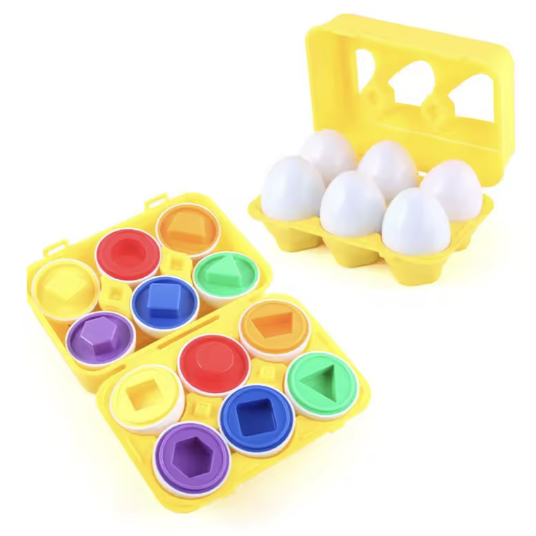 Huevos Encaje - Juguete Montessori 2