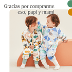Saco de Dormir Premium TOG 2.5 Recién Nacido- Jardinera 6