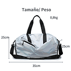 Bolso Deportivo Unisex Silver  2