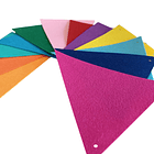 Banderines Guirnaldas Decoraciones de Piezas y Fiestas- Colores Arcoíris  1