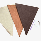 Banderines Guirnaldas Decoraciones de Piezas y Fiestas- Estilo Minimalista 2