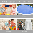 Balde de Playa de Silicona para Bebés- Verde Musgo 4