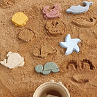 Balde de Playa de Silicona para Bebés- Gris 8