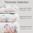 Saco de Dormir Premium TOG 2.5- Ballena Rosada 3