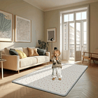 Alfombra Antigolpes Para Bebé Niño Playmat Plegable-Moderno 4