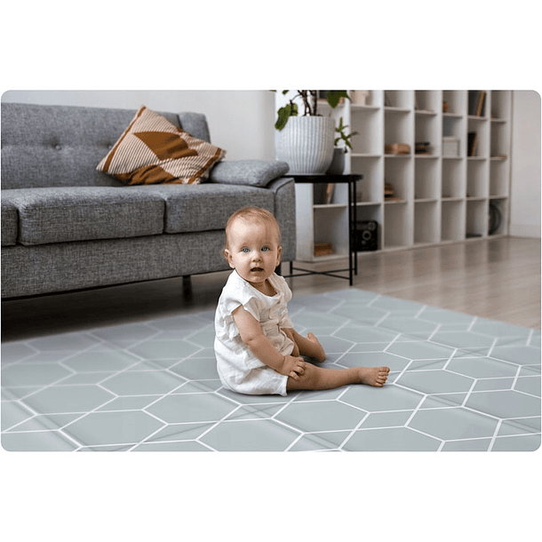 Alfombra Antigolpes Para Bebé Niño Playmat Plegable-Minimalista Infantil 4