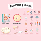Juguete Torta Madera 3