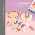 Juguete Torta Madera 4