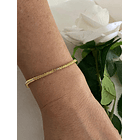 pulsera mostacilla argolla corta 1