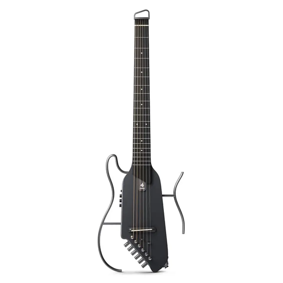 Guitarra Electroacústica DONNER HUSH-I MAH BLACK 1