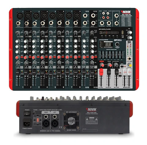 Consola Potenciada NOVIK NVK 1200P USB