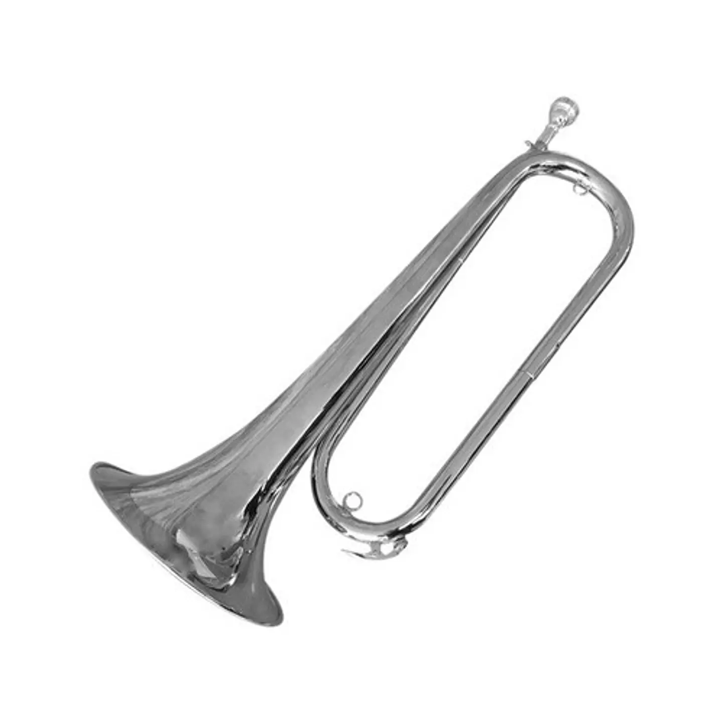 Corneta niquelada con boquilla Etinger 1