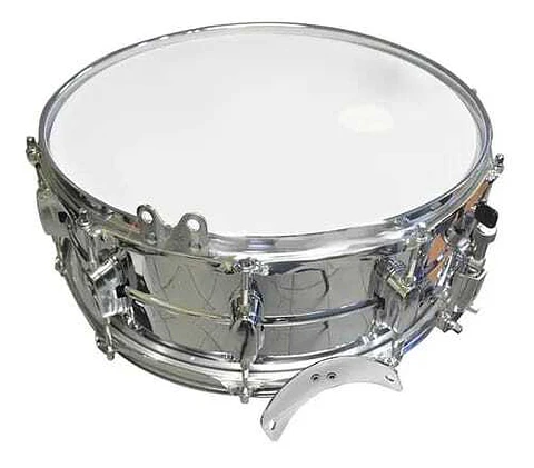 Caja de banda redoblante RMX 14 X 5.5 con piernera, correa, baquetas y llave de afinación