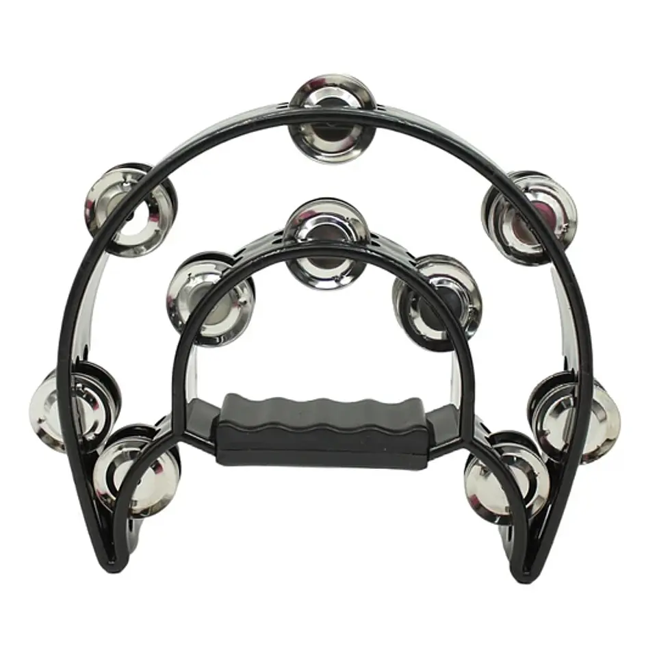 Pandero media luna Negro 1