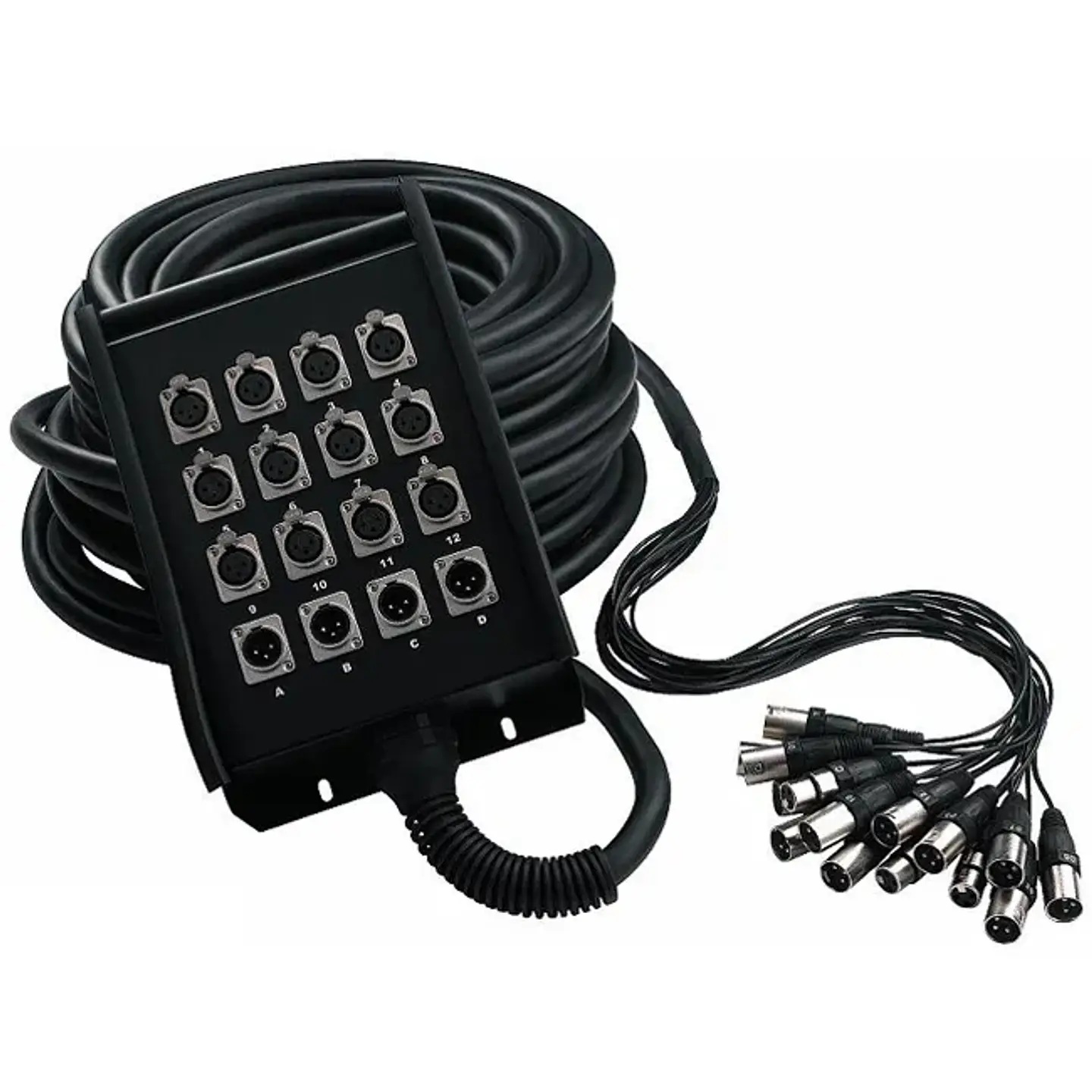 Multipar Rockcable stage box RCL30905 12/4 - 15mt 1