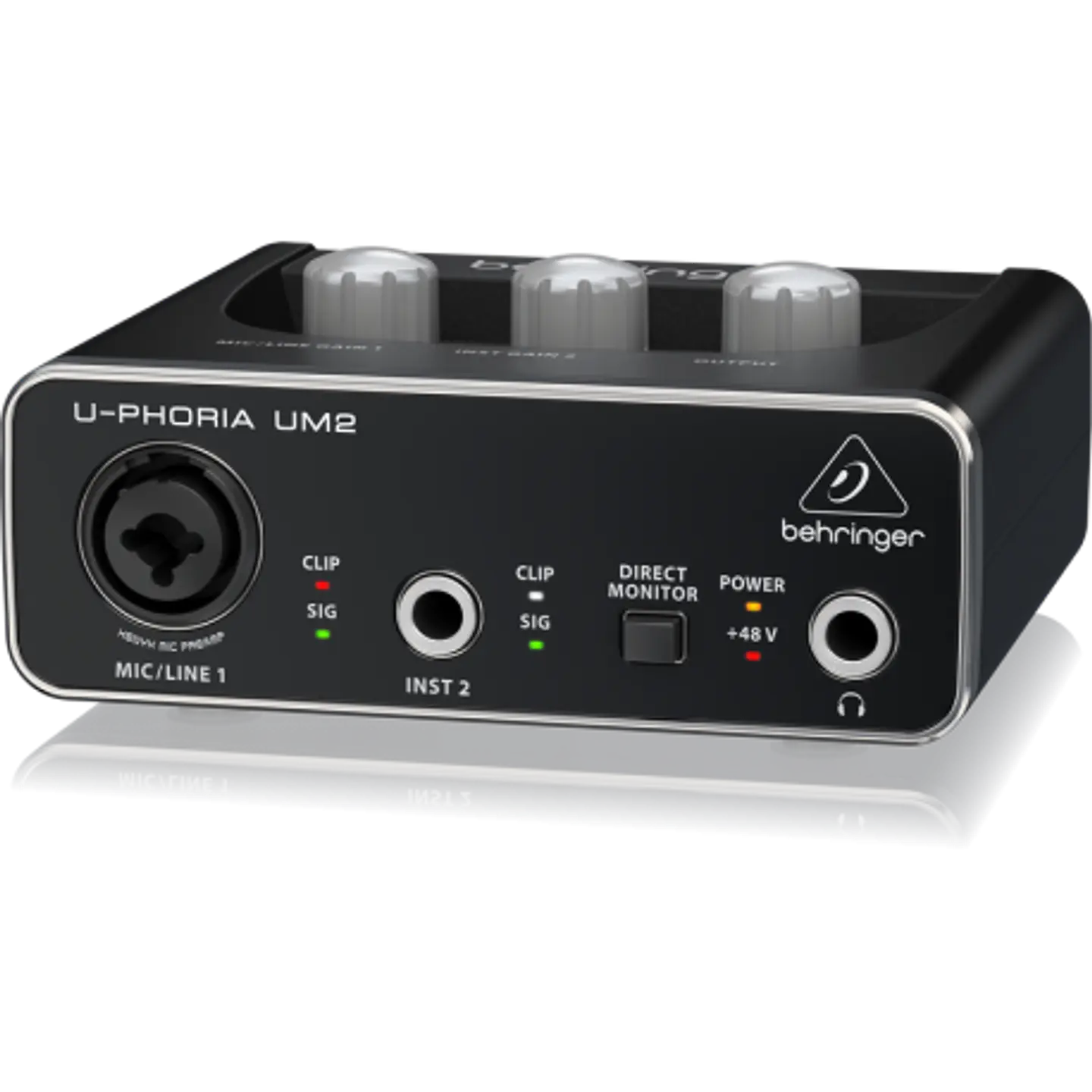Interfaz de Audio U-PHORIA BEHRINGER UM2 USB 2x2 1