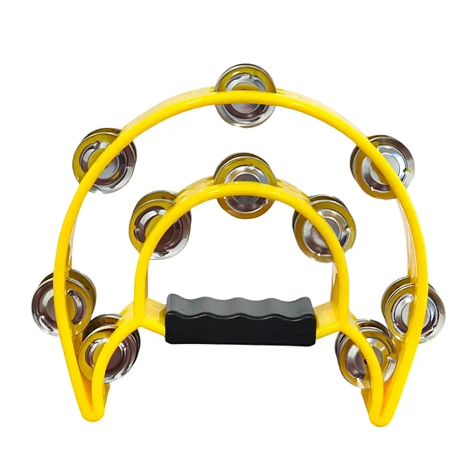 Pandero media luna Amarillo 1