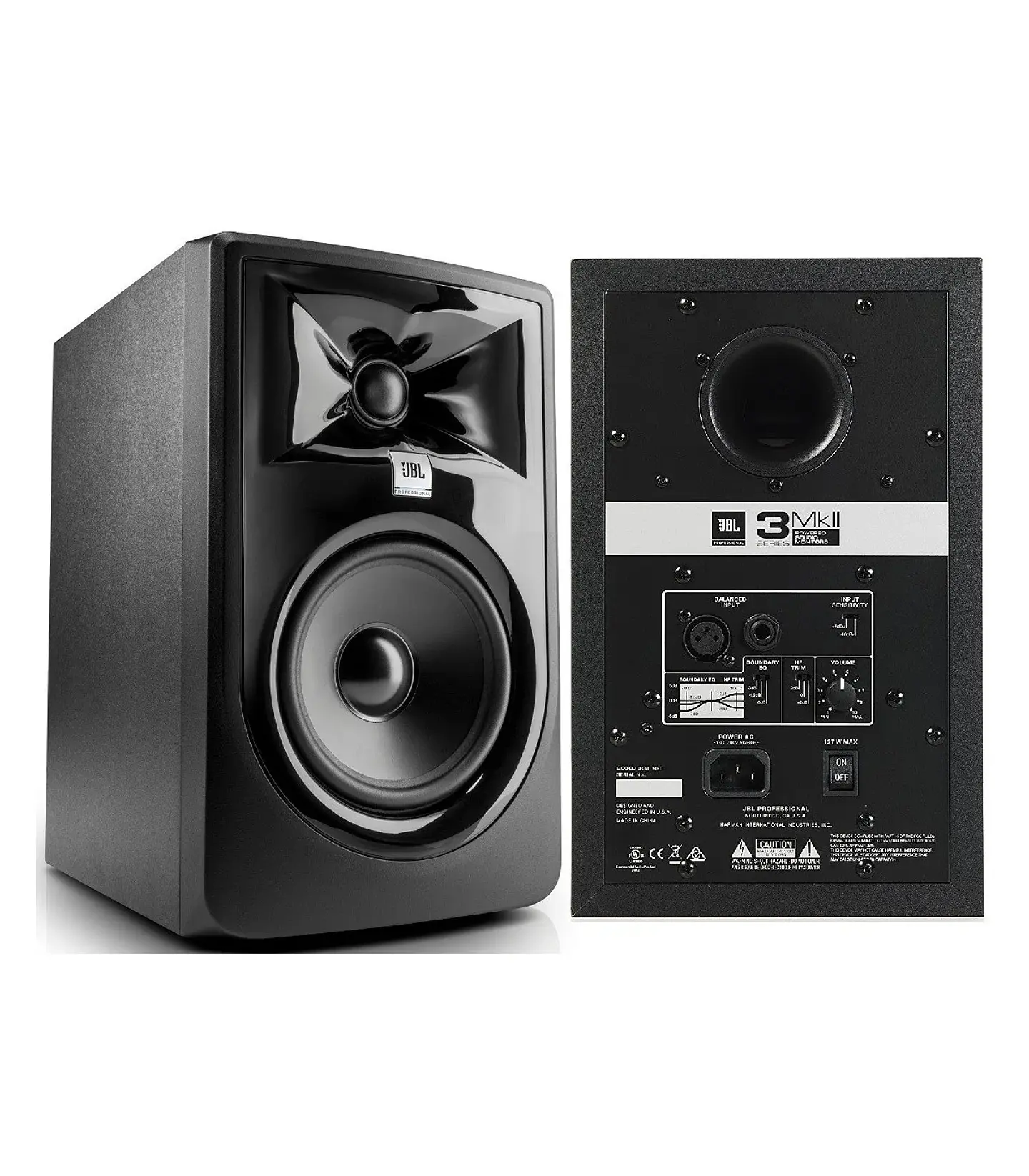 Monitor de estudio activo Jbl 305PMKII - color negro (PAR) 1