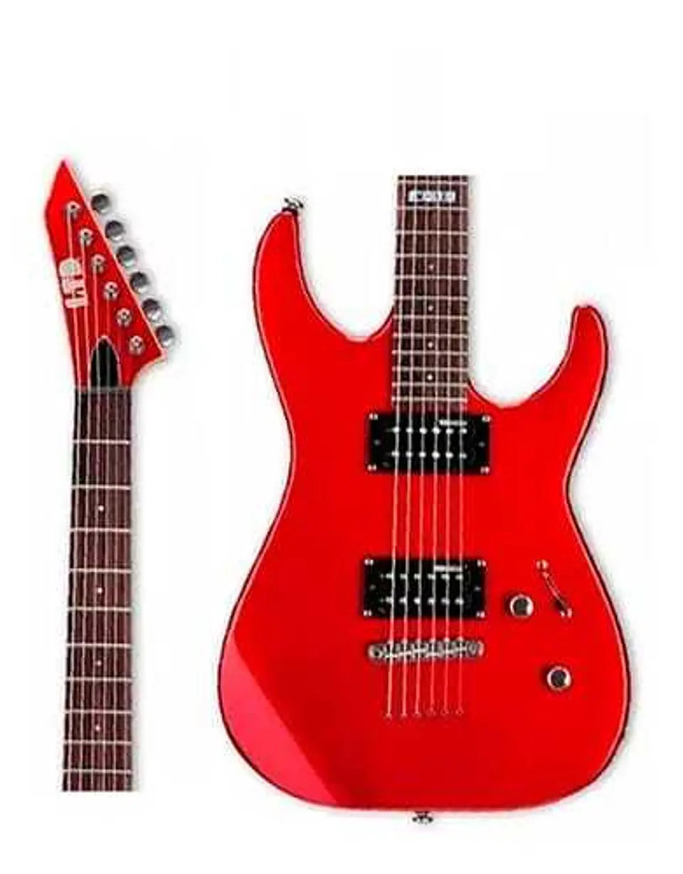 Guitarra Eléctrica LTD M10 candy apple rojo 3