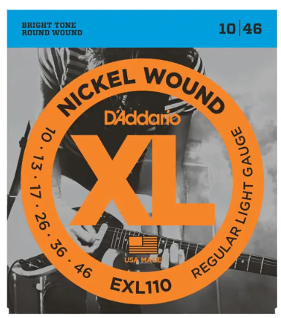 Cuerdas guitarra eléctrica Daddario EXL110 10/46 1